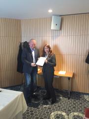 Župan Občine Oplotnica, Matjaž Orter in dr. Tanja Lešnik Štuhec