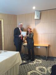 Mag. Boris Podvršnik, župan Občine Zreče ob prejetju dokumenta za občino Zreče